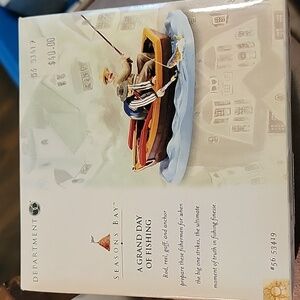 NIB Department 56 "A Grand Day of Fishing"  Seasons Bay Series